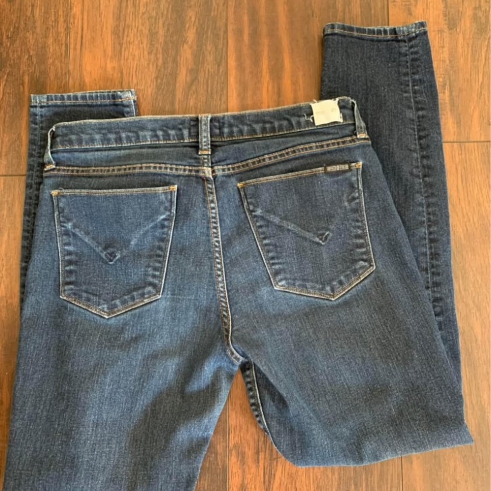 Hudson Jeans Dark Blue Skinny Denim gently used